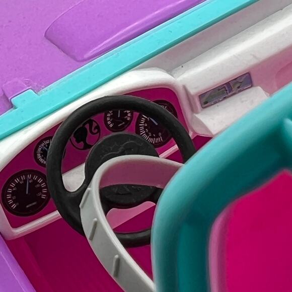 Barbie Jeep Mattel Off Road Doll Vehicle Play Toy 2019 Purple Pink Plastic Car - Picture 8 of 8